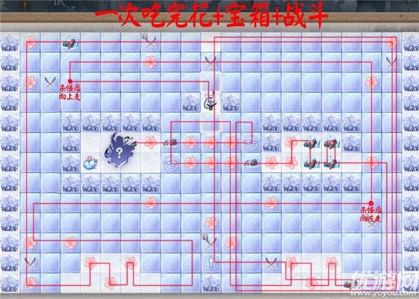 阴阳师枝垂樱林怎么通关 阴阳师枝垂樱林boss成就路线图