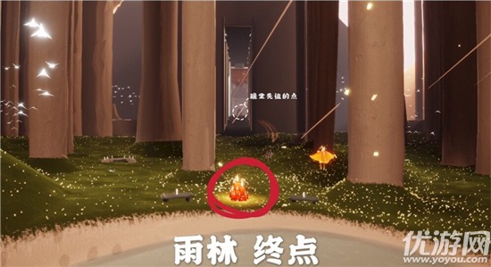 光遇7月23日大蜡烛在哪里 7月23号雨林大蜡烛分布位置