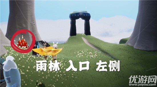 光遇7月23日大蜡烛在哪里 7月23号雨林大蜡烛分布位置